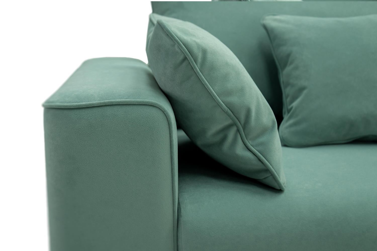 Прямые диваны - изображение №8 "Диван Шери еврокнижка / мята"  на www.Angstrem-mebel.ru