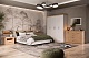 Спальня Магнум 12, тип кровати Корпусные, цвет Блан-шене, Дуб бунратти - фото 2